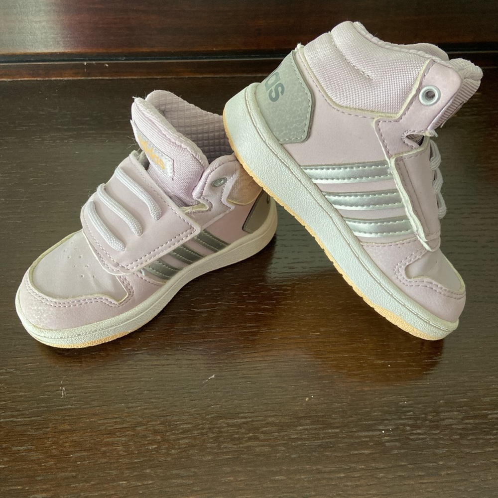 Adidas Toddler Hi-Top Sneakers